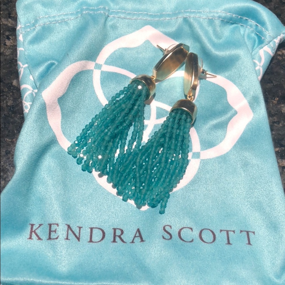 Kendra Scott Marin Gold statement earrings